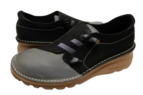 【TODAY'S 0118 フォレストブラック】国産本革軽量4Eゴムベルトスリッポン