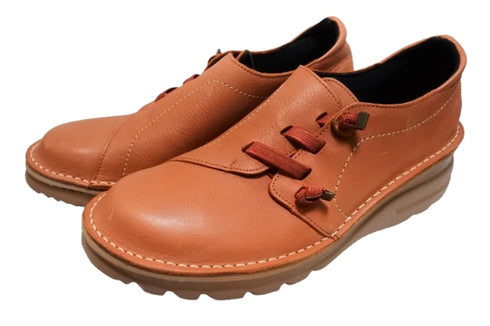 【TODAY'S 0118 トマト】国産本革軽量4Eゴムベルトスリッポン