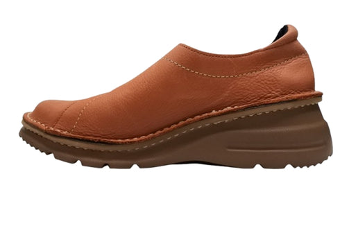 【TODAY'S 0118 トマト】国産本革軽量4Eゴムベルトスリッポン