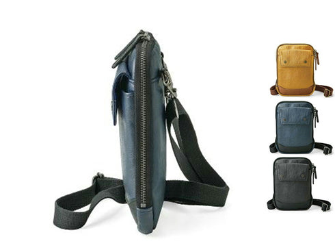 【豊岡鞄 BAGGEX 131106 ブラック】曉 アカツキ ウォレットショルダーバッグ