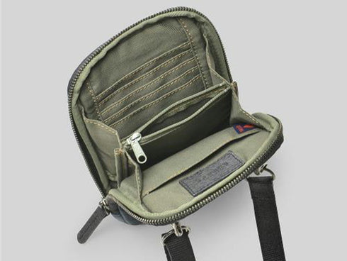 【豊岡鞄 BAGGEX 131106 ネイビー】曉 アカツキ ウォレットショルダーバッグ