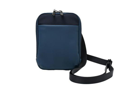 【豊岡鞄 129 corp.UNOFUKU 131126 ネイビー】virka スマホショルダーバッグ