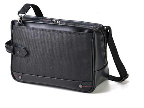 【豊岡鞄 BAGGEX 131128 ブラック】霞(カスミ)2WAYショルダーバッグ