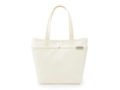 【豊岡鞄 LUGGEX 131148 アイボリー】トートバッグ Canvas+ S