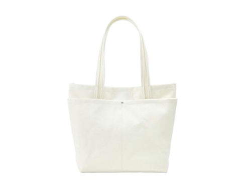 【豊岡鞄 LUGGEX 131148 アイボリー】トートバッグ Canvas+ S