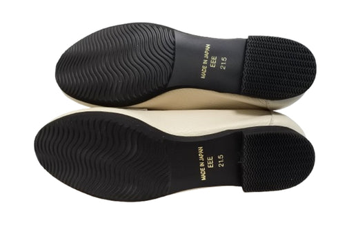 【arui_toe 1702 サンドベージュ】イタリアンレザー本革軽量ローファー