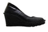 【インコルジェ 2046 ブラック】2WAYウェッジヒールパンプス