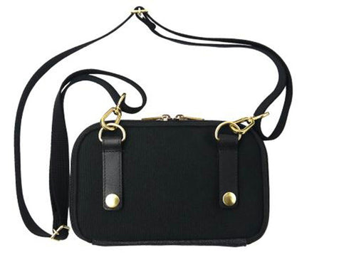 【豊岡鞄 足立 2504 ネイビー】ALBAPIE 井原デニム×豊岡鞄 ウォレットポーチ