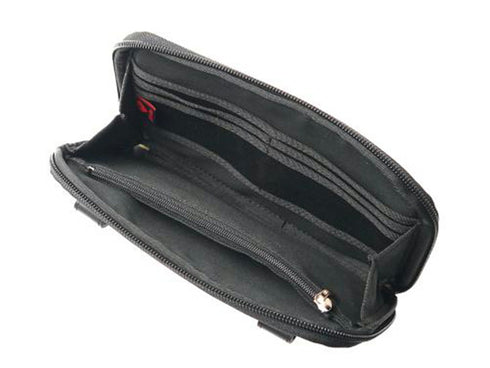 【豊岡鞄 足立 2504 ネイビー】ALBAPIE 井原デニム×豊岡鞄 ウォレットポーチ