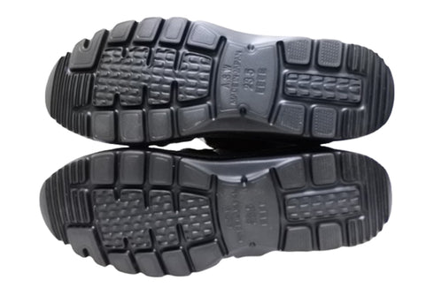 【TODAY'S 328 チョコレート】軽量本革バックルベルト付き バックジップブーツ