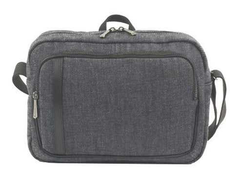 【豊岡鞄 足立 3502 ネイビー】ALBAPIE For the Blue DENIM ショルダーバッグ