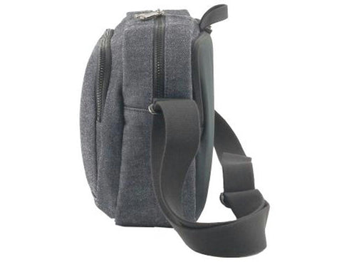 【豊岡鞄 足立 3502 ネイビー】ALBAPIE For the Blue DENIM ショルダーバッグ