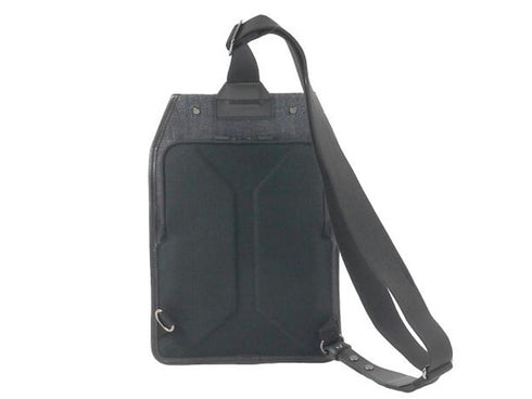 【豊岡鞄 足立 3503 ネイビー】ALBAPIE For the Blue DENIM ボディバッグ