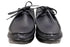 【arui_toe 3590 ブラック】本革コンフォートモカシン靴紐シューズ