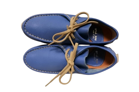 【arui_toe 3590 ヒヤシンス】本革コンフォートモカシン靴紐シューズ