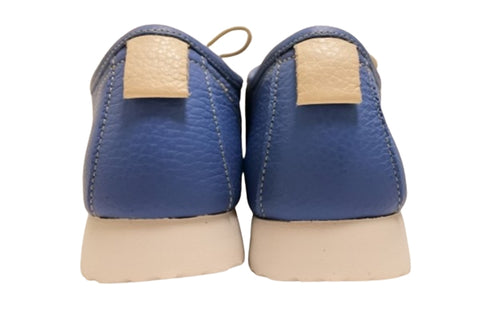 【arui_toe 3590 ヒヤシンス】本革コンフォートモカシン靴紐シューズ