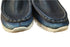 【arui_toe 3590 受注生産スペシャルモデル 濃藍染】本革コンフォートモカシン靴紐シューズ