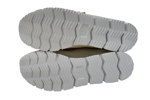 【arui_toe 3590 サンドベージュ】本革コンフォートモカシン靴紐シューズ