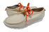 【arui_toe 3590 サンドベージュ】本革コンフォートモカシン靴紐シューズ