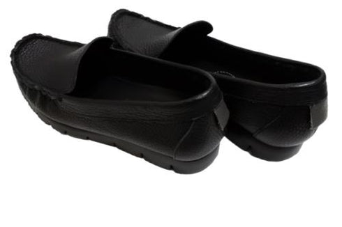 【arui_toe 3950 ブラック】本革コンフォートスリッポン