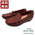 【arui_toe 3950 ワイン】本革コンフォートスリッポン