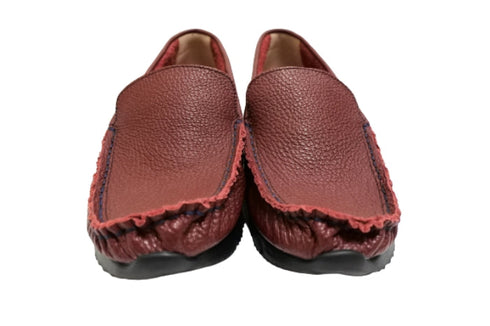 【arui_toe 3950 ワイン】本革コンフォートスリッポン