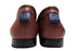 【arui_toe 3950 ワイン】本革コンフォートスリッポン