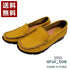 【arui_toe 3950 イエロー】本革コンフォートスリッポン