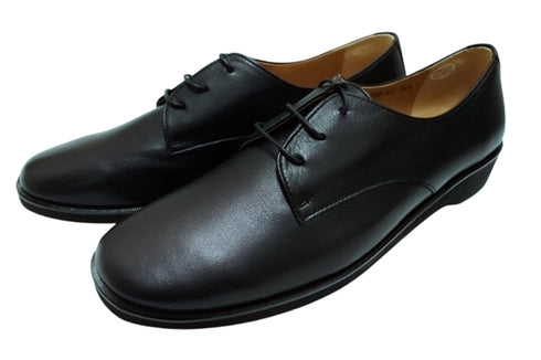 【…AShiOtO 3EA1536 ブラック】超軽量国産牛革マニッシュシューズ