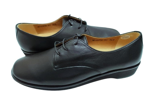 【…AShiOtO 3EA1536 ブラック】超軽量国産牛革マニッシュシューズ