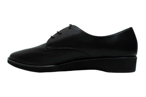 【…AShiOtO 3EA1536 ブラック】超軽量国産牛革マニッシュシューズ