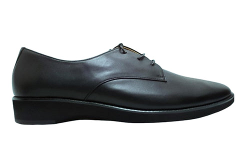 【…AShiOtO 3EA1536 ブラック】超軽量国産牛革マニッシュシューズ