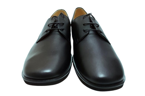 【…AShiOtO 3EA1536 ブラック】超軽量国産牛革マニッシュシューズ