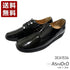 【…AShiOtO 3EA1536 ブラックエナメル】超軽量国産牛革マニッシュシューズ