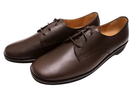 【…AShiOtO 3EA1536 ダークブラウン】超軽量国産牛革マニッシュシューズ