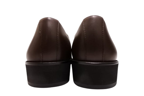 【…AShiOtO 3EA1536 ダークブラウン】超軽量国産牛革マニッシュシューズ