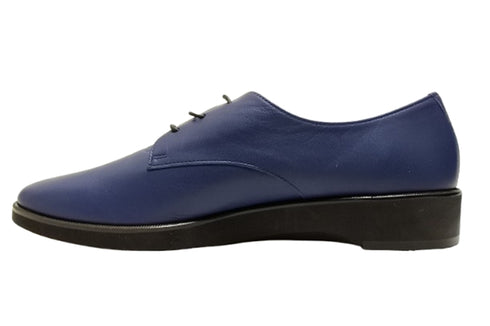 【…AShiOtO 3EA1536 ネイビー】超軽量国産牛革マニッシュシューズ