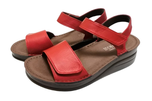 【インコルジェ4236 ワイン】アンクルベルトセパレートサンダル