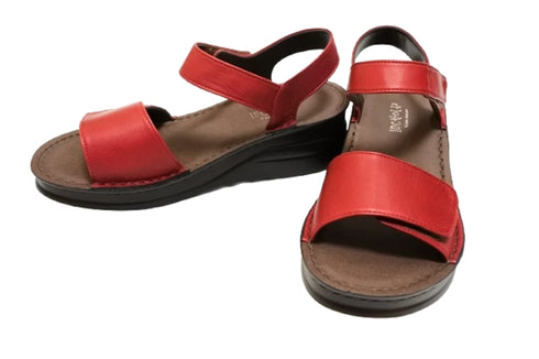 【インコルジェ4236 ワイン】アンクルベルトセパレートサンダル