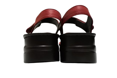 【インコルジェ4236 ワイン】アンクルベルトセパレートサンダル