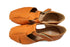 【arui_toe 5080 オレンジ】本革軽量グルカサンダル