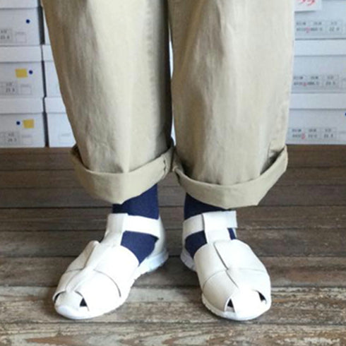 【arui_toe 5080 レッド】本革軽量グルカサンダル