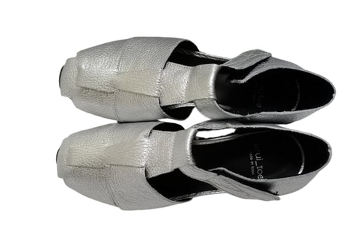 【arui_toe 5080 シルバー】本革軽量グルカサンダル