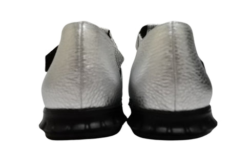 【arui_toe 5080 シルバー】本革軽量グルカサンダル