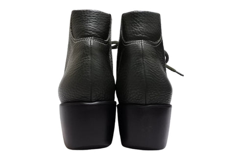 【arui_toe 5081 カーキ】本革軽量厚底チャッカブーツ