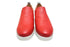 【arui_toe 5082 レッド】本革軽量厚底スリッポンシューズ