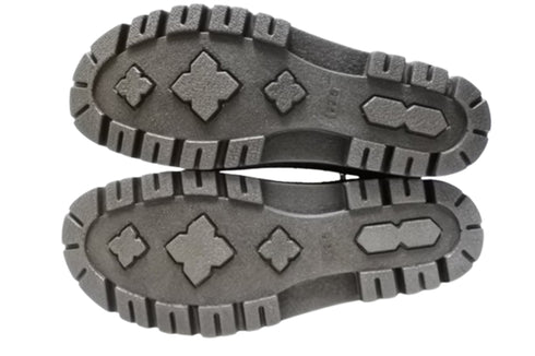 【インコルジェ 5501 ダークブラウン】ウエッジタンクソール靴紐ハイカットブーツ