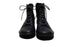 【インコルジェ 5501 ダークネイビー】ウエッジタンクソール靴紐ハイカットブーツ