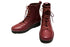 【インコルジェ 5501 ダークワイン】ウエッジタンクソール靴紐ハイカットブーツ