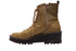 【インコルジェ 5501 カーキ】ウエッジタンクソール靴紐ハイカットブーツ